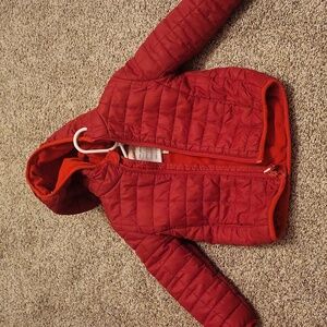 Cat and Jack Red toddler coat